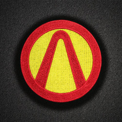 Borderlands Game Logo Emblem Gestickter Aufbügel- / Klettverschluss