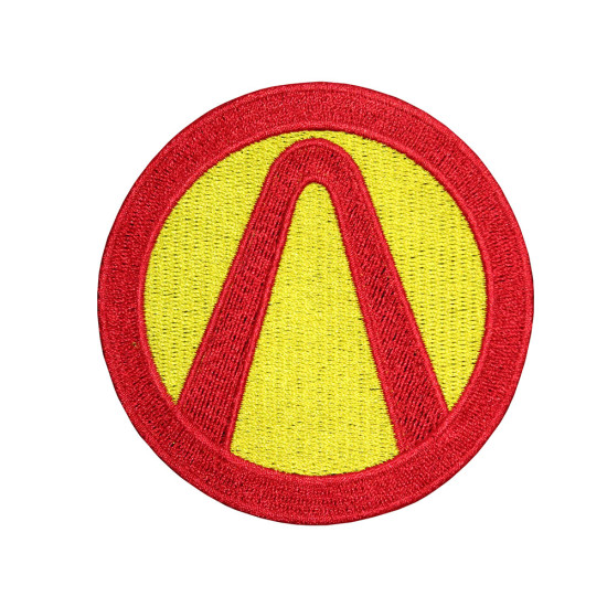 Patch thermocollant / velcro brodé emblème du logo du jeu Borderlands