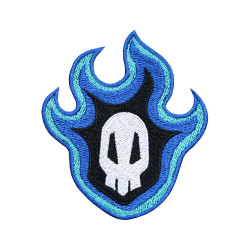 Anime Bleach Logo Emblema Bordado Iron-on / Velcro Patch