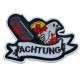 Achtung Team Fortress 2 Class Medic Embroidered Iron-on / Velcro Patch 