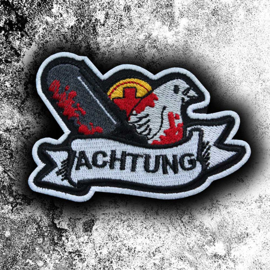 Patch termoadesiva / velcro ricamata Achtung Team Fortress 2 Class Medic