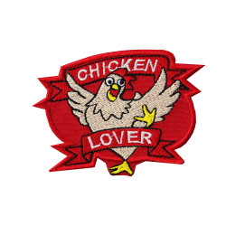 Parche termoadhesivo / con velcro bordado de CS: GO Sticker Chicken Lover