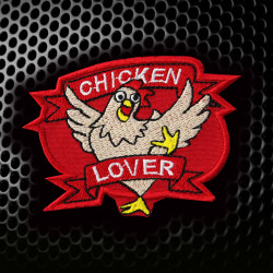 CS:GO Sticker Chicken Lover Embroidery Iron-on / Velcro Patch 