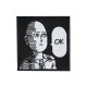 Anime One Punch Man Saitama Poker Face Embroidered Velcro / Iron-on Patch 