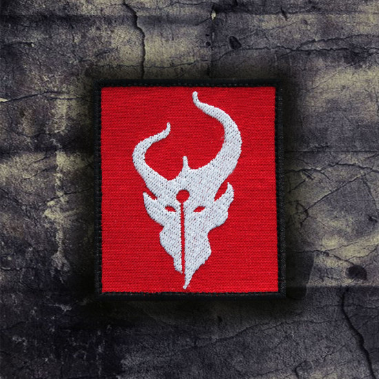 Demon Hunters Airsoft Cosplay Embroidered Iron-on / Velcro Patch Demon Hunters Airsoft Cosplay Embroidered Iron-on / Velcro Patch