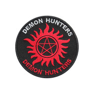 Demon Hunters Airsoft Cosplay Parche de velcro / hierro bordado 2