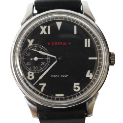 Smersh Armbanduhr Molniya "Death to the Spies" Replik-Uhr UdSSR