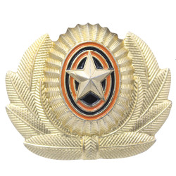 Insignia del sombrero de la insignia de los oficiales del ejército soviético Cocarde