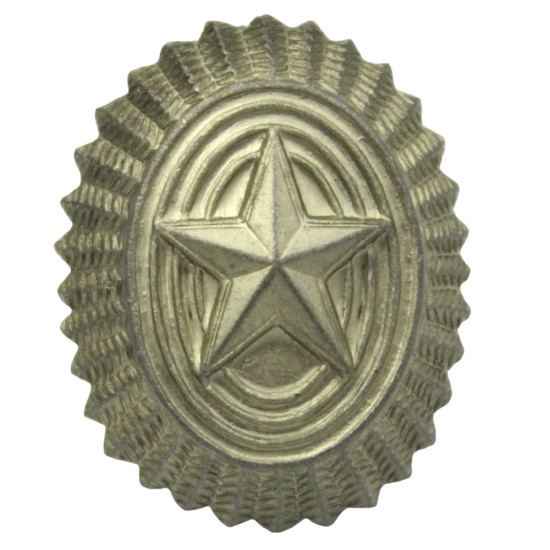 Coccarda del distintivo del cappello del campo delle insegne dell'ufficiale sovietico