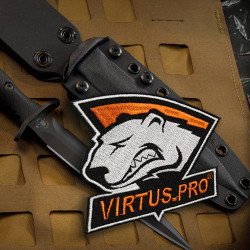 Organizzazione cybersport VIRTUS.PRO Patch termoadesiva / velcro ricamata con logo