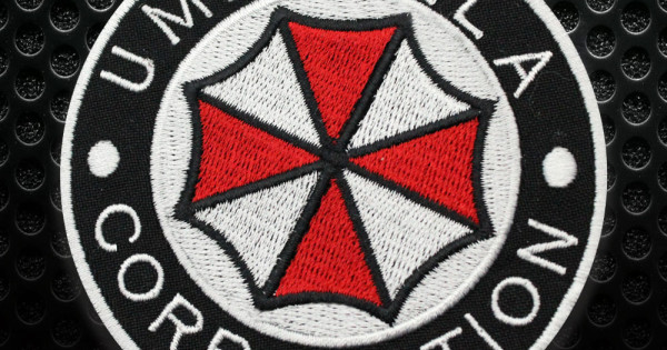 Patch Brodé Umbrella Corporation Resident Evil | Morale Patch Tactique Pour Sac, Veste, Airsoft