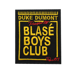 Patch thermocollant/velcro brodé sur les manches du Blays Boys Club