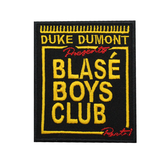 Blays Boys Club Embroidered Iron-on / Velcro Sleeve Patch