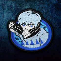 Gojo Satoru patch Jujutsu Kaisen anime embroidery JJK manga patch Anime  velcro patch Satoru Gojo Jujutsu Kaisen gift