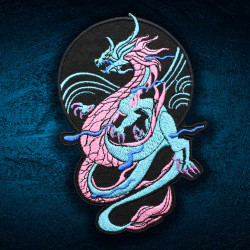 Aurelion Sol LOL Arcane Embroidered Iron-on / Velcro Sleeve Patch 