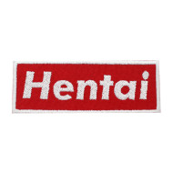 Embroidery Hentai Emblem Embroidered Iron-on / Velcro Sleeve Patch 