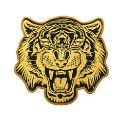 Roaring Tiger 2022 Symbol Embroidered Iron-on / Velcro Sleeve Patch 
