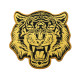 Roaring Tiger2022シンボル刺繍入りアイアンオン/ベルクロスリーブパッチ