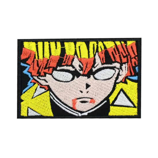 Patch thermocollant / velcro brodé Zenitsu Anime Demon Slayer