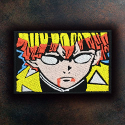 Patch thermocollant / velcro brodé Zenitsu Anime Demon Slayer