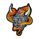 Devil Oni Demon's Embroidered Back Sleeve Patch 3