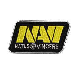 Natus Vincere Cybersport Organization NAVI bestickter Bügel-/Klettaufnäher