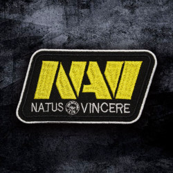 Natus Vincere Cybersport Organization NAVI Toppa ricamata termoadesiva/velcro
