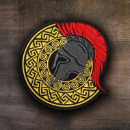 Spartan warrior 300 Spartans Embroidered Iron-on / Velcro Patch