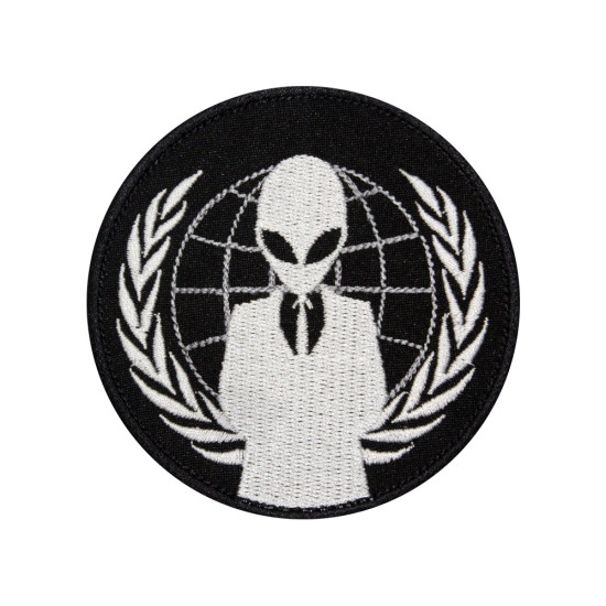 UFO Alien Activity Area Embroidered Iron-on / Velcro Patch 2