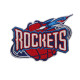 Patch thermocollant/velcro brodé de l'équipe NBA des Houston Rockets