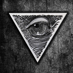 All Seeing Eye Masonic Symbol Embroidered Iron-on / Velcro Patch