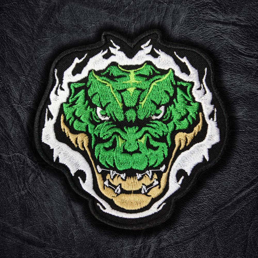 Airsoft Game Snake Embroidered Sew-on / Iron-on / Velcro Patch