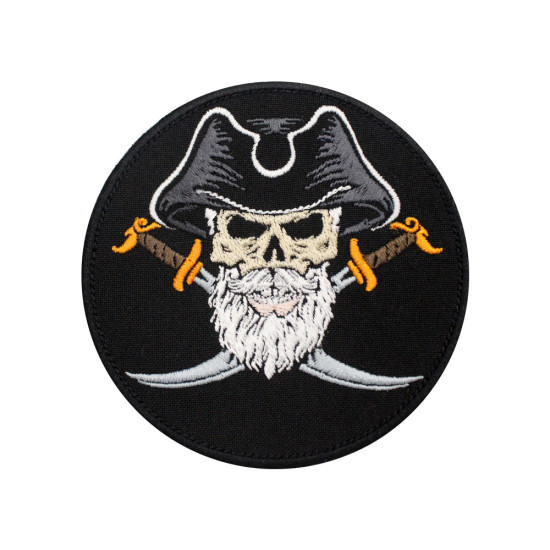 Parche termoadhesivo / con velcro bordado con el emblema de Piratas del Caribe