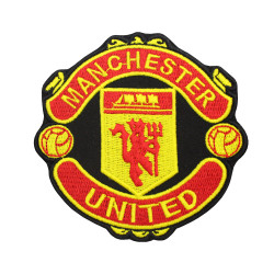 Football Club Manchester United Embroidered Iron-on / Velcro Patch