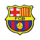 Football Club Barcelona FCB Embroidered Iron-on / Velcro Patch