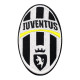 Football Club Juventus Gesticktes Bügelbild / Klettverschluss