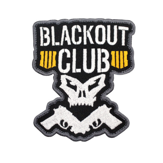 Call of Duty Blackout Club 3 toppa ricamata termoadesiva/velcro