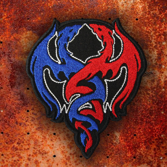 Aufbügler Dragon Als Aufnäher Patch Für Kleidung