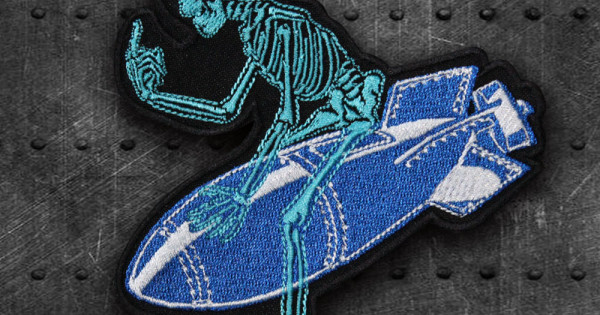 Toppa Termoadesiva Con Logo A Forma Di Teschio Con Fiore, Distintivo In - Foto 13