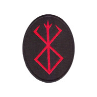 Anime Berserk Band of The Hawk Embroidered Iron-on / Velcro Sleeve Patch