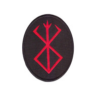 Bande d'anime Berserk du faucon brodé thermocollant / patch à manches velcro