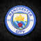 Manchester City Football Team Logo gesticktes Bügelbild/Klettverschluss