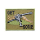 Obtenga un parche de manga de velcro / termoadhesivo bordado del ejército táctico