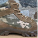 Urban-type Tactical boots "Coyote" Ukrainian army military boots Nubuck leather combat footwear