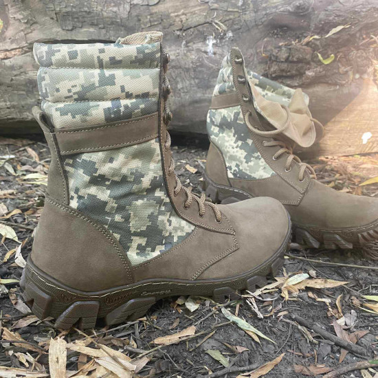 Ukrainian Urban-type boots "Sprint-3" Pixel camo tactical boots combat footwear