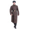 Authentique pardessus de l'armée soviétique Véritable manteau de parade en laine de l'URSS Vêtements de tous les jours d'hiver militaire