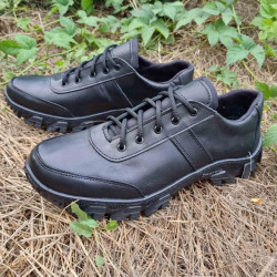 Urban-type tactical sneakers "Cross Extreme" Ukrainian footwear Black and beige tactical boots