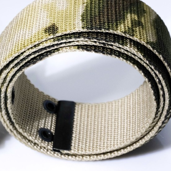 Russischer Militärgürtel Moderner MOSS-Camouflage-Taktischer Gürtel für Arbeit, Jagd, Camping-Strop-Herrengürtel