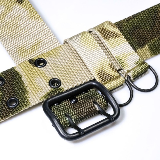 Russian belt Modern MOSS camouflage tactical belt for work, hunting, camping strop men's belt