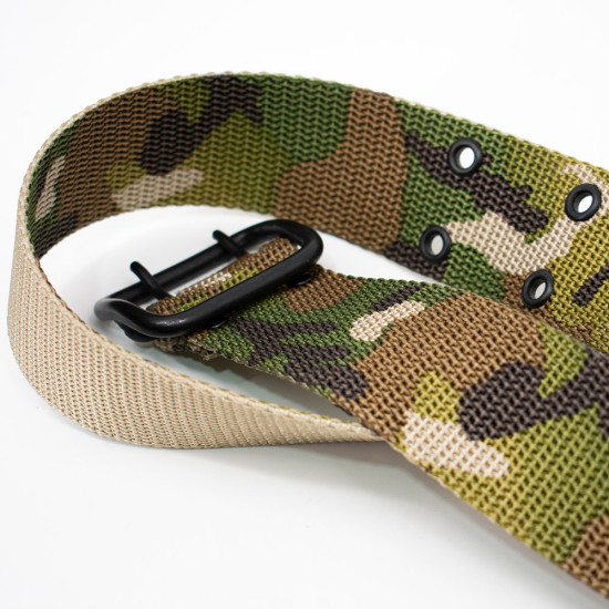 Ceinture Multicam Ceinture tactique de camouflage moderne pour le travail, la chasse, le camping ceinture pour hommes